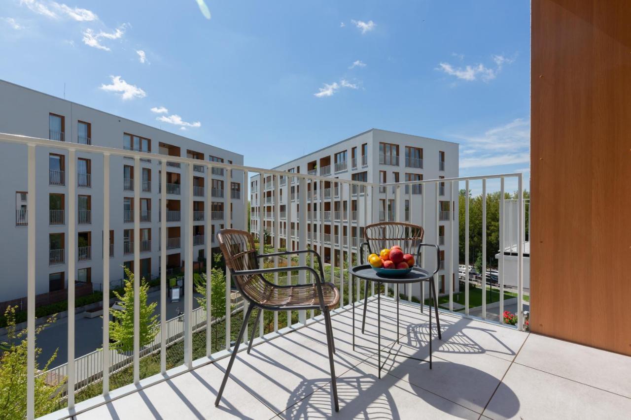Modern Apartment With Balcony Warsaw Mokotow Aignera By Noclegi Renters Ngoại thất bức ảnh